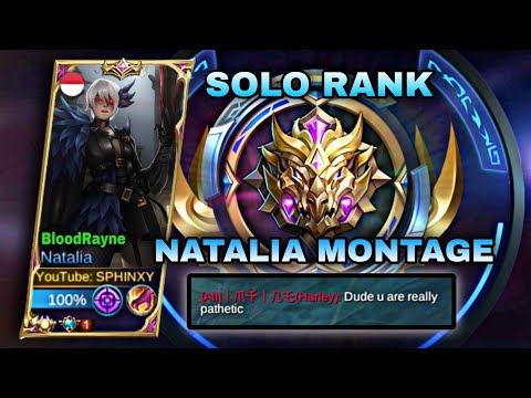 TOP SUPREME NATALIA DAMAGE HACK MONTAGE !🔥| NATALIA BEST BUILD 2023 !!!