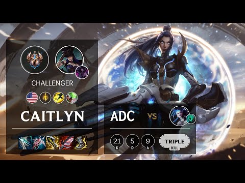 Caitlyn ADC vs Jinx - NA Challenger Patch 11.5