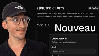 TanStack Form remplace React Hook Form : Voici l'intégration ultime