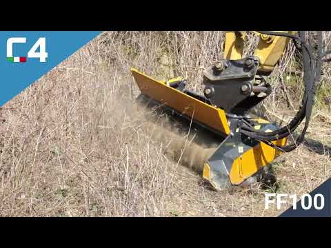 FIXED-TEETH  FORESTRY MULCHER FF100