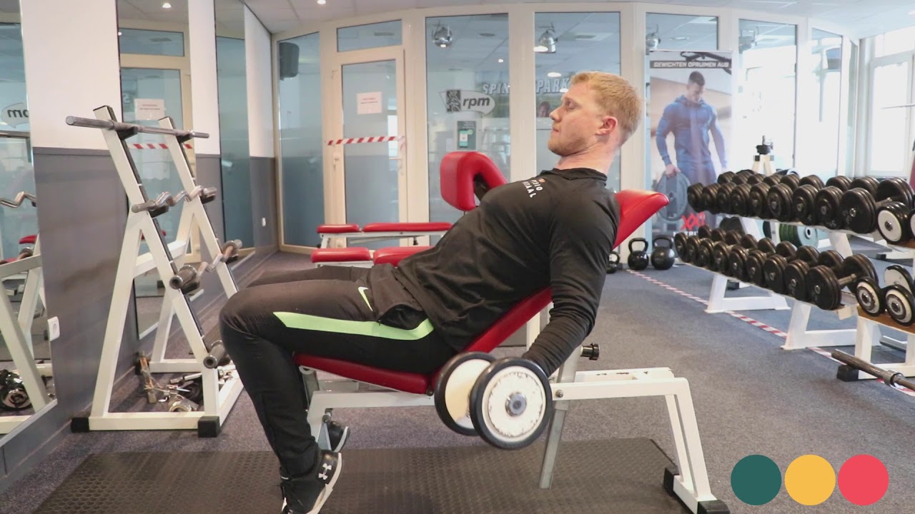 Video thumbnail: Bicep curl - instructional video