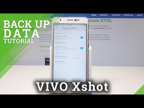 How to Enable Google Backup in VIVO Xshot - BACK UP DATA TUTORIAL