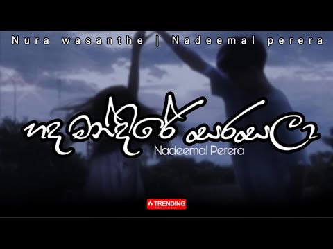Nadeemal perera - හද මන්දිරේ සරසලා (නුරා වසන්තේ)