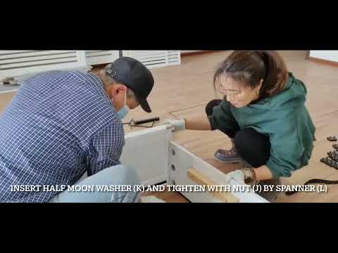 Wooden Ottoman Bed Assembly Video