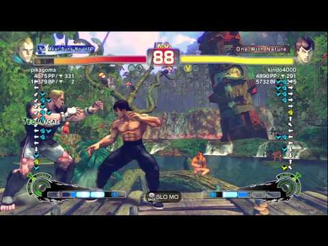 Pikagoma (Abel) vs Kindo4000 (Fei Long) AE2012 Ranked Match **720p HD**