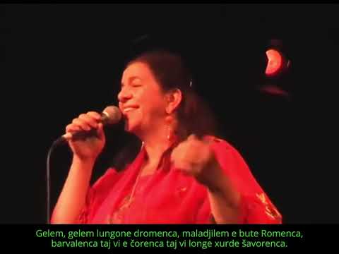 Gelem, gelem Live - Ruža Nikolić Lakatos & The Gypsy Family, Lyrics Frank #subtitrura #teksto video