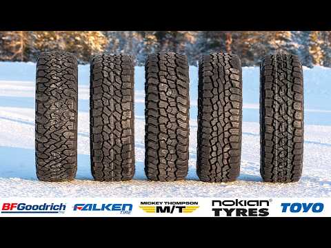 I Tested the Best All Terrain Tires in the Snow and Ice! ❄️
