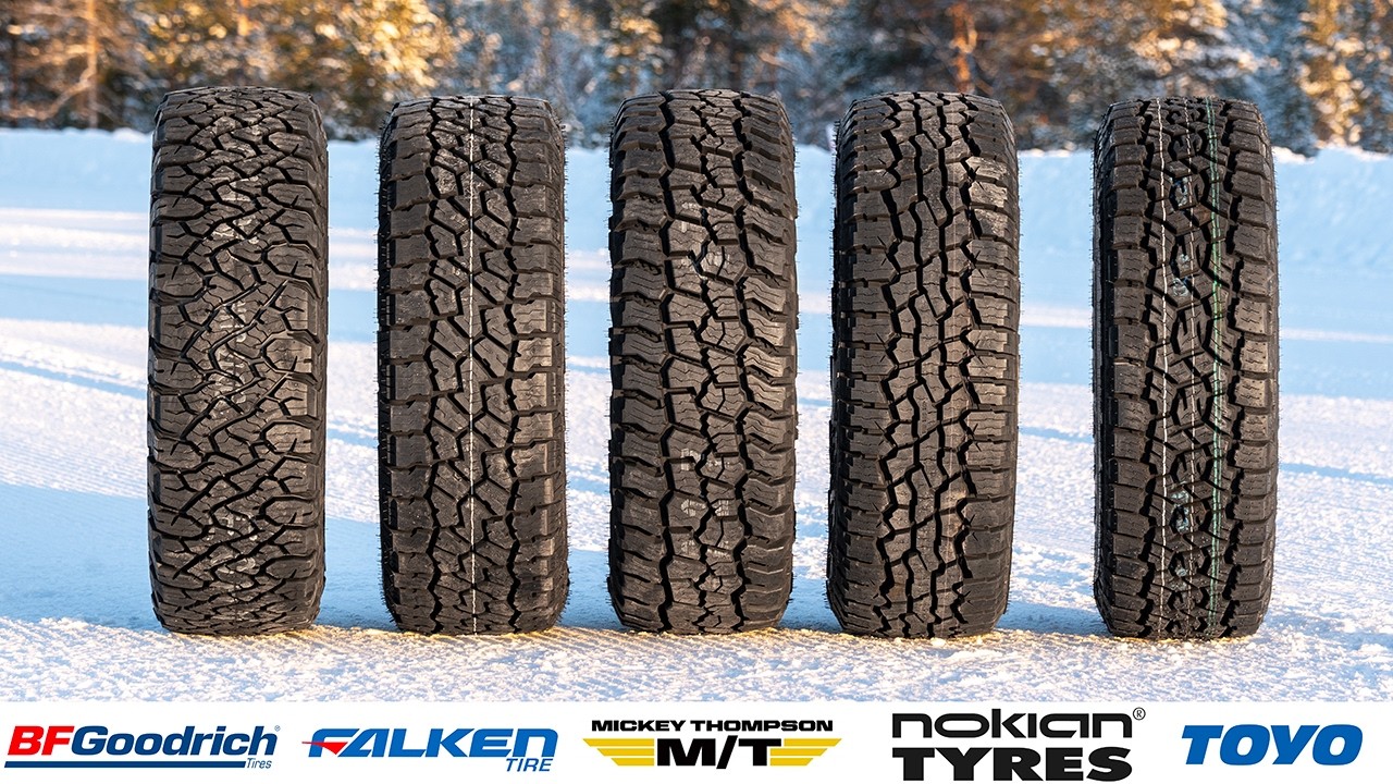 I Tested the Best All Terrain Tires in the Snow and Ice! ❄️
