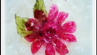Recycled Pop Bottle Flower