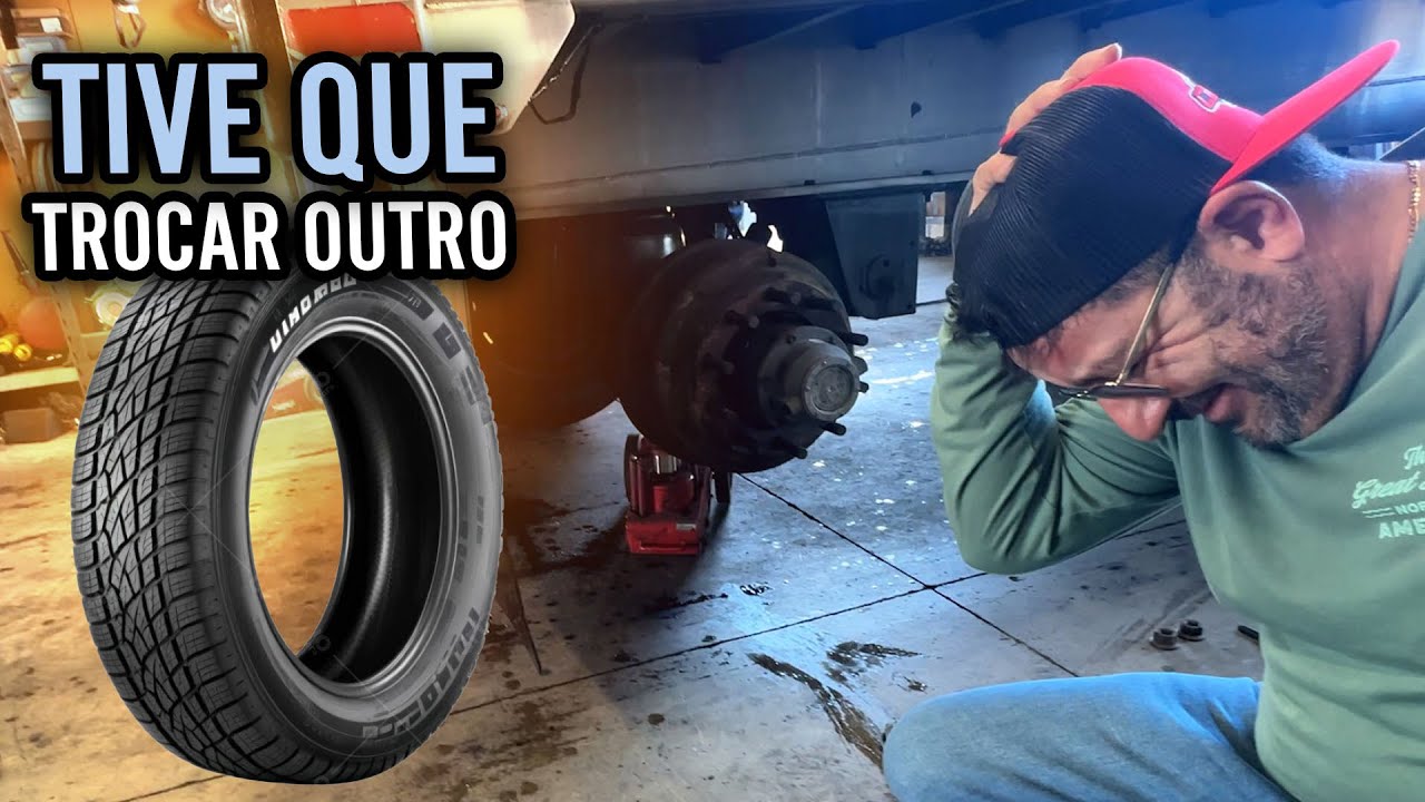 TIVE QUE TROCAR  OUTRO PNEU 🛞🇺🇸🌵