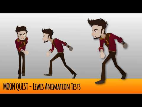 MOONQUEST Animation - Lewis Progress Reel.