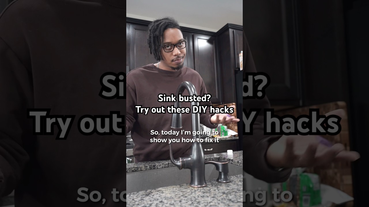 Sink Busted? Try out these DIY Hacks, or get on @Angi_home to help with that. #AngiPartner