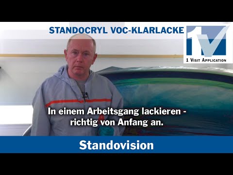 Standocryl VOC Klarlacke. In einem Arbeitsgang lackieren - richtig von Anfang an