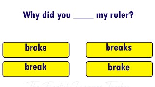 English Grammar Quiz | Test Your English Grammar: Correct Verb Form | Can you Score 10/10?
