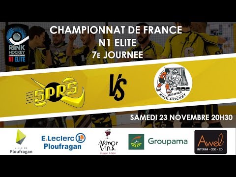 J7 N1 ELITE RINK HOCKEY 2019 2020 SPRS PLOUFRAGAN 6 - 3 ROC VAULX EN VELIN