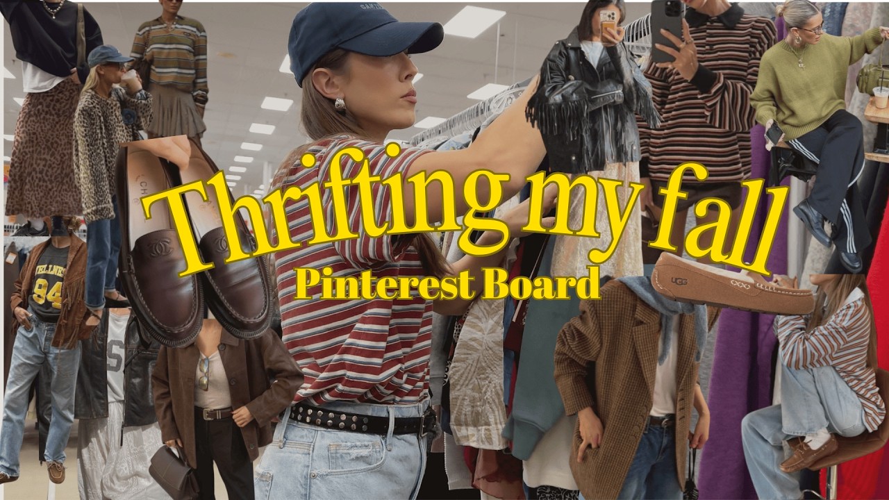 Thrift With Me for Fall Outfits | Pinterest Inspired Thrift Haul