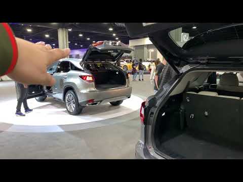 2020 Lexus RX 350 vs RX 350 L Rear Cargo Room Comparison
