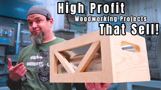 5 More Woodworking Projects That Sell - Make Money Woodworking-  (Episode 26)