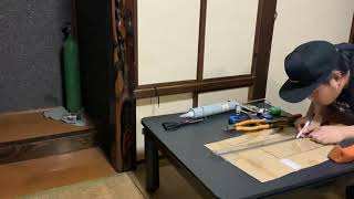 DIY ネオグラス　エア^_^