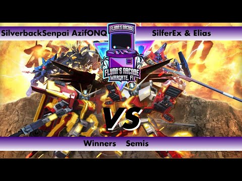 Flynn's Arcade 076 Winners Semis - FG | SilverbackSenpai & AzifONQ Vs SilferEx &  Elias Gundam Boost