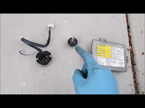YouTube video about: What does a blown hid bulb look like?