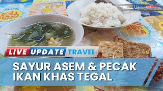 Nikmatnya Bersantai Ssambil Menyantap Sayur Asem dan Pecak Ikan Khas Tegal di Pantai Pulo Kodok