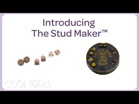 Cool Tools | Introducing The Stud Maker™ by Clément Marquaire