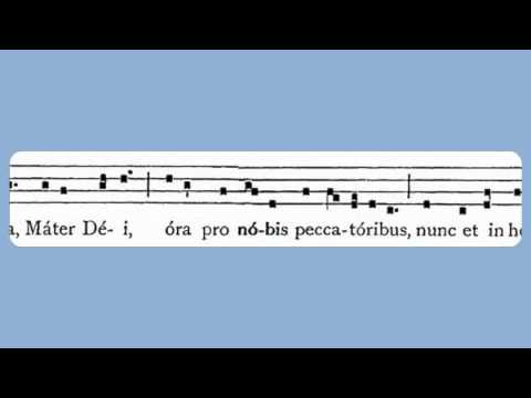 Ave Maria (Antiphon, Simple tone)