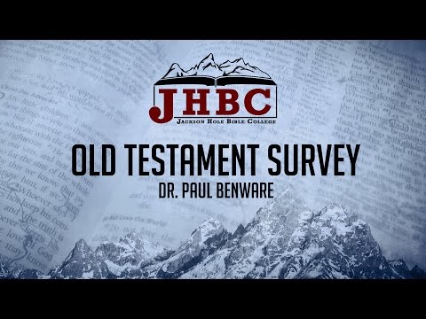 Old Testament Survey 2016