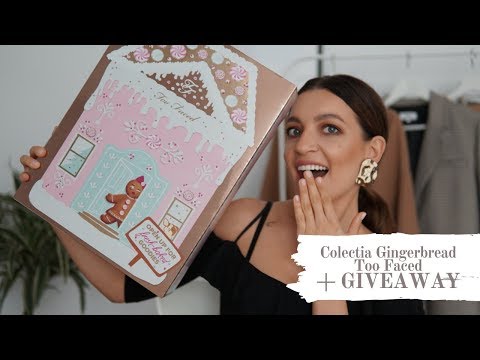 Colectia GINGERBREAD Too Faced de Sarbatori, Review + GIVEAWAY