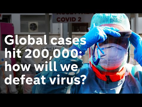 意大利一天內死亡近500人--全球冠狀病毒病例突破20萬例。 (Nearly 500 dead in one day in Italy - as global coronavirus cases top 200,000)