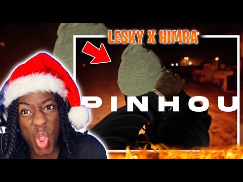 LESKY X HIMRA - PINHOU (Clip Officiel) | IVORY COAST DRILL 🇨🇮 | REACTION