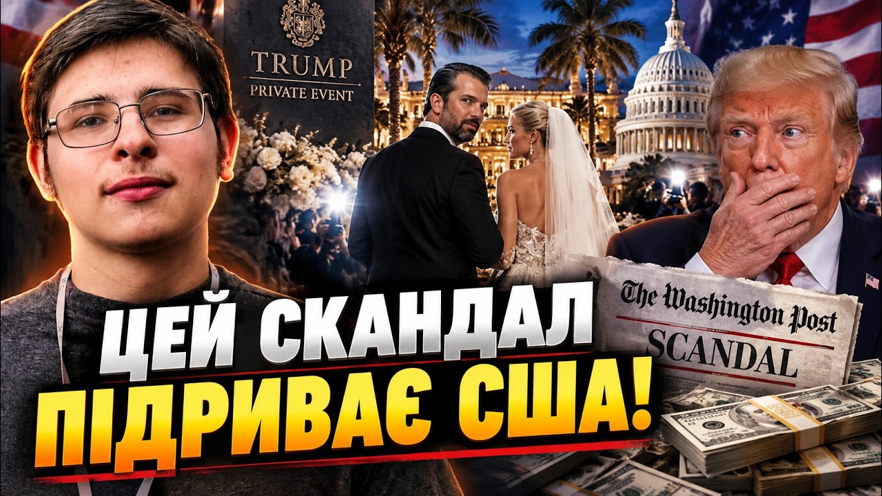 🔥Преса вибухнула, дізнавшись, хто заплатив за весілля сина Трампа! / КОСТОГР
