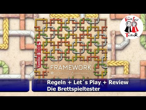 Framework von Uwe Rosenberg - Regeln + Let´s Play + Review - Brettspiel - Die Brettspieltester