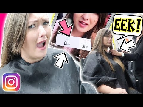 NEW HAIR MAKEOVER?! OUR INSTAGRAM FOLLOWERS DECIDE! Video