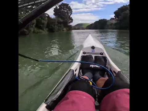 Smooth Panmure basin paddle #surfski #kayaklife #gopro #newzealand