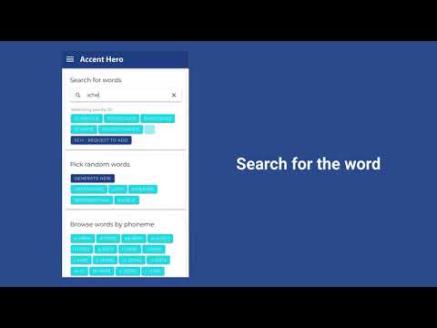 Accent Hero - British English