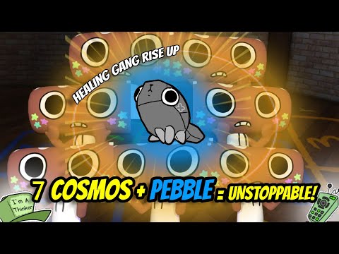 7 Cosmos + 1 Pebble = Unstoppable! | Healing Gang Rises Up in Dandy's World