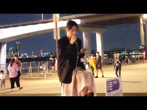 20220909 201140 Majesty#메이져스티(Jmoon#제이문&Chae#채영)  Hangang Busking 한강 버스킹 #SnowHorse