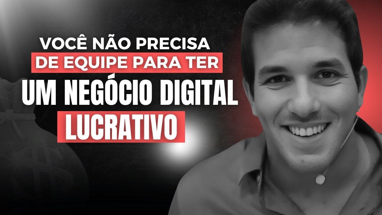 Como Lucrar no Digital Sem Equipe | Com Modelo de Negócio de Estrutura Mínima com Automação e IA