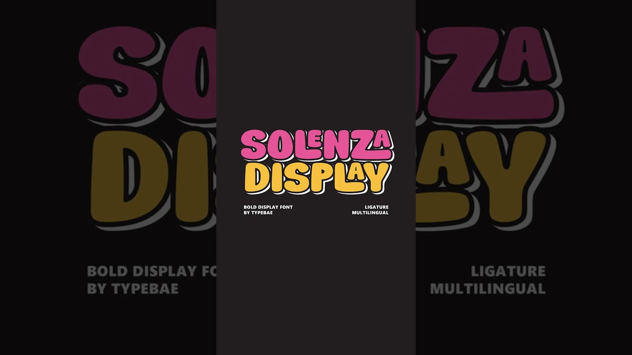 Free Fun Bubble Fonts for Playful Designs #shorts  #freefonts