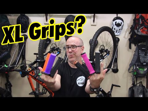 Standard vs XL Bike Grips | Are larger grips right for you?