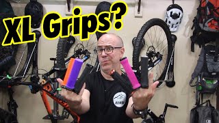 Standard vs XL Bike Grips | Are larger grips right for you