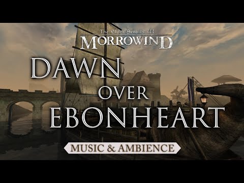 Dawn over Ebonheart | Morrowind Music & Ambience | Sleep, Study, Relax | 3 Hours