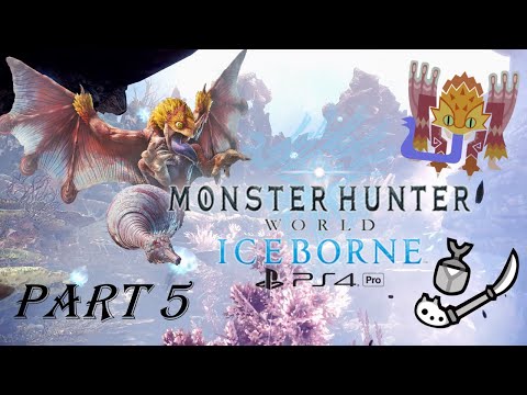 Monster Hunter World: Iceborne Gameplay Part 5 (Ps4 Pro, InsectGlaive, No Commentary) #iceborne #mhw