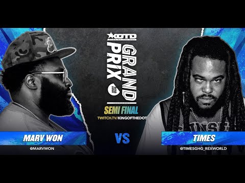KOTD - Rap Battle - Marv Won vs Times | #GP2020 Semi-Finals