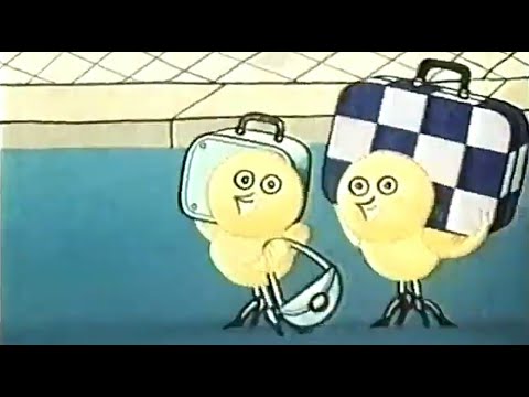 Reklama na kuře - Dvě žlutá kuřátka (Hana Zagorová a Helena Vondráčková)
