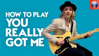 How to Play You Really Got Me - The Kinks Song Lesson