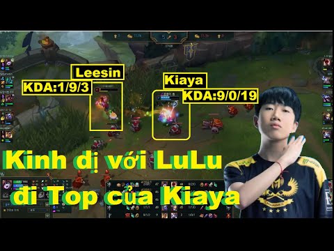 Kinh Dị Với LuLu Đi Top Của Kiaya - Hành Sấp Mặt Leesin Top Thách Đấu Hàn