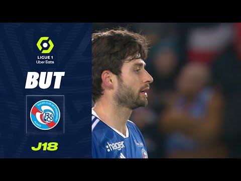 But Sanjin PRCIC (13' - RCSA) RC STRASBOURG ALSACE - RC LENS (2-2) 22/23